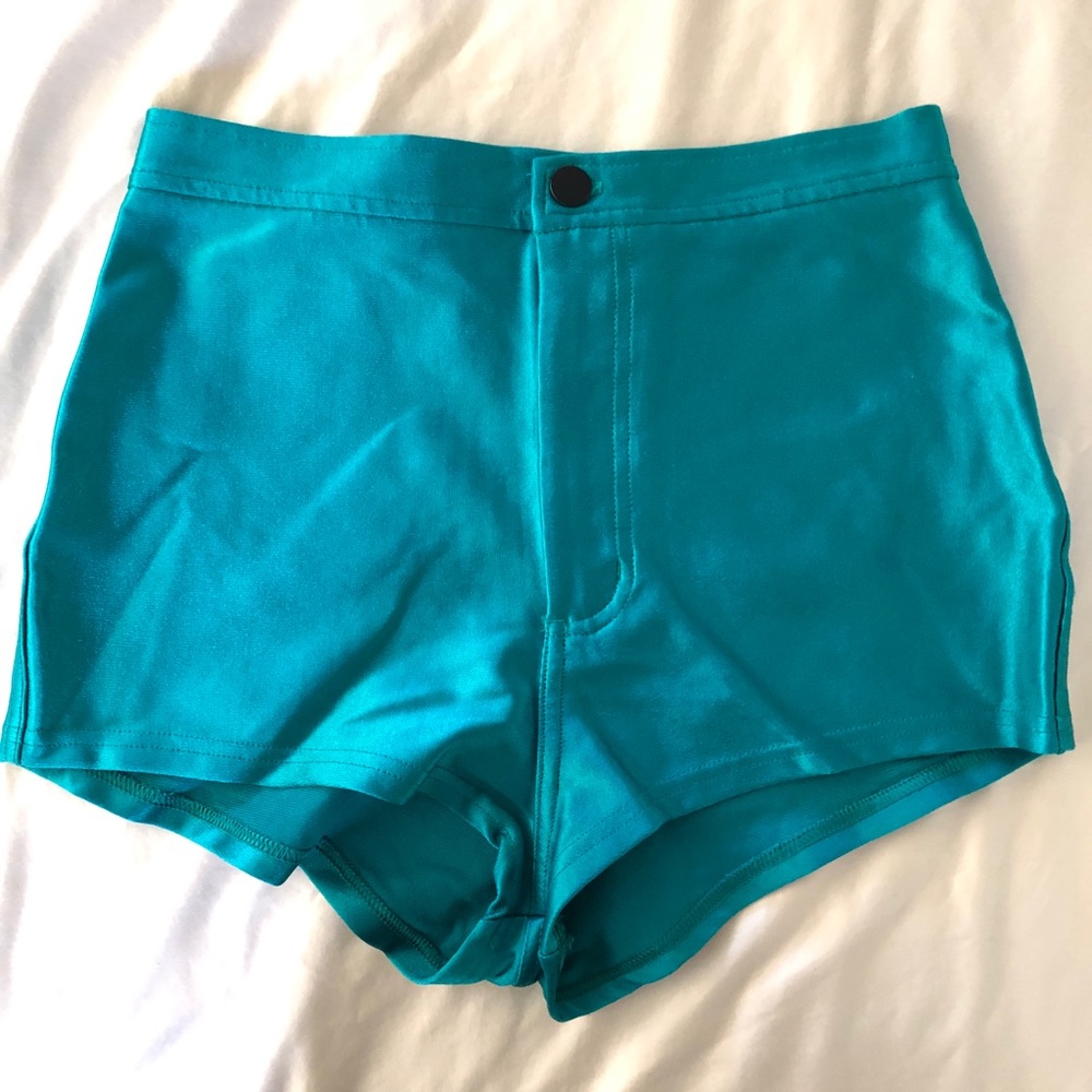 America Apparel Disco Shorts